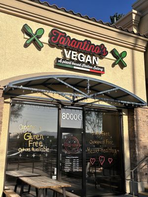   at Tarantino's Vegan in Las Vegas
