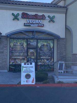 Plenty parking , easy to find   at Tarantino's Vegan in Las Vegas