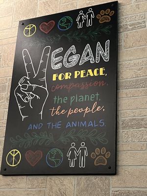   at Tarantino's Vegan in Las Vegas