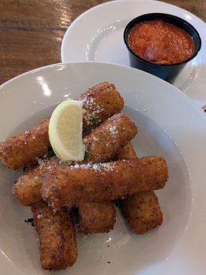 Zucchini sticks at Tarantino's Vegan in Las Vegas