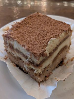 Tiramisu at Tarantino's Vegan in Las Vegas