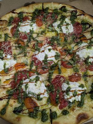 Ultimate Margarita Pizza at Tarantino's Vegan in Las Vegas