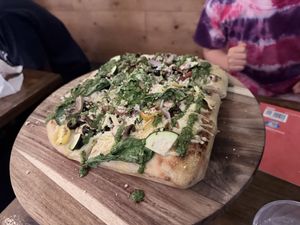 Sicilian pizza  at Tarantino's Vegan in Las Vegas