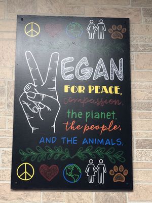 Art at Tarantino's Vegan in Las Vegas