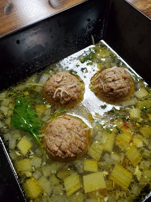 Wedding Soup at Tarantino's Vegan in Las Vegas