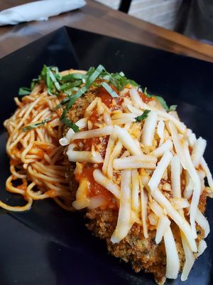 Chicken Parm at Tarantino's Vegan in Las Vegas