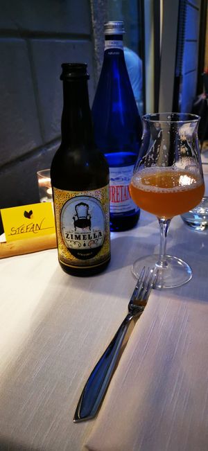 Special beer at Il Lughino in Como