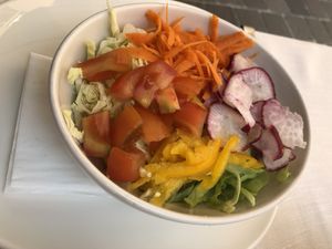 side salad  at Il Lughino in Como