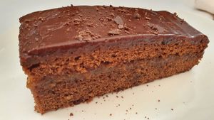 Sacher tart at Il Lughino in Como