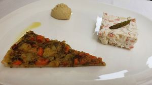 Starter plate at Il Lughino in Como