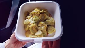 Vegetables sauteed  at Il Lughino in Como