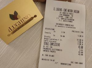 Bill at Il Lughino in Como