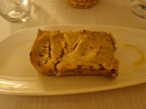 Lasagna with asparagus at Il Lughino in Como