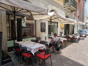 Terrace at Il Lughino in Como