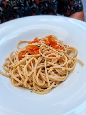 Spaghetti at Il Lughino in Como