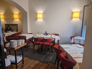 Inside of Il Lughino. at Il Lughino in Como