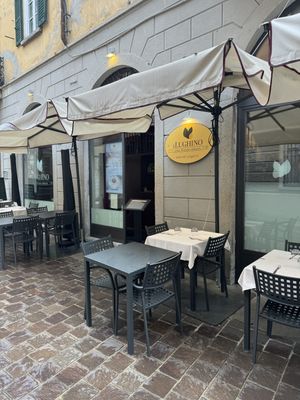 Restaurant Front   at Il Lughino in Como