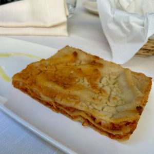 Lasagne  at Il Lughino in Como