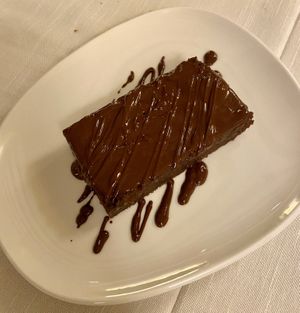 Torta casereccia al cioccolato at Il Lughino in Como