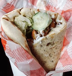 Kebab at iGo Vegan in Birmingham