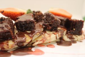 American Fluffy Pancakes  at iGo Vegan in Birmingham