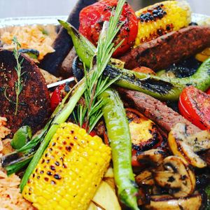 MIX GRILL Sharing Platter  at iGo Vegan in Birmingham