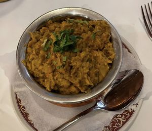 Auberginen Curry  at Indian Palace in Mannheim