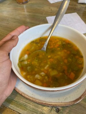 Part of a vegan friendly lunch!  at Galilea in Guarne