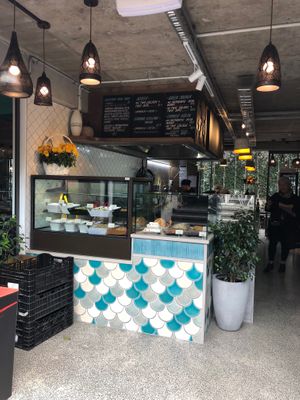 Shop front at Otto's Mediterranean Kitchen in Takapuna