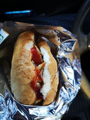 Vegan burger at Vegan Burger in Esfahan