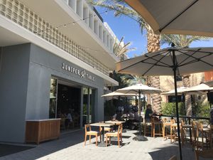 Patio at Juniper Table in Palm Springs
