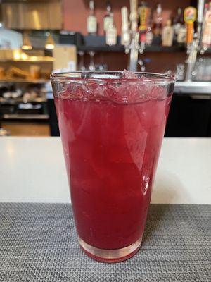 Berry basil lemonade  at Gertrude's in Phoenix