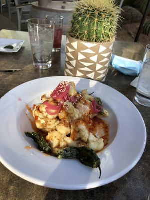 Cauliflower appetizer   at Gertrude's in Phoenix
