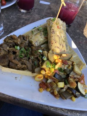 Corn & Hemp Tamales  at Gertrude's in Phoenix