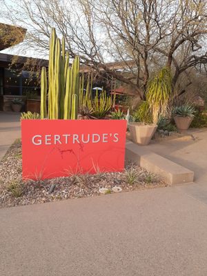 Entrance at Gertrude's in Phoenix