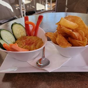 Hummus at Gertrude's in Phoenix