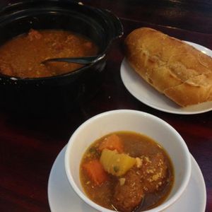 mock chicken curry at Viet Chay in Ho Chi Minh City