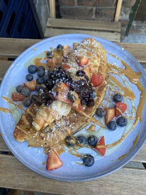   at Vibes Cafe in South West London