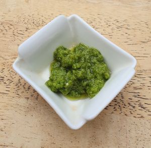 Chilli sauce (ask for it!) at Vibes Cafe in South West London