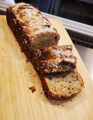 Banana Bread at Vibes Cafe in South West London