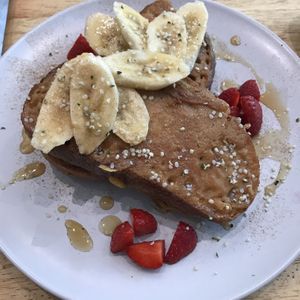 Cinnamon French toast at Vibes Cafe in South West London