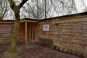 Cafe front at White Post Cafe in Wellington