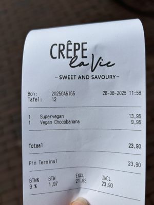 bill  at Crêpeaffaire in Haarlem