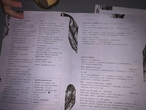 Menu at Soffree on Fifty-four in Oud Beijerland