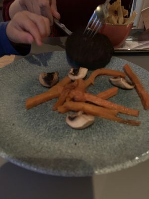 Beetroot burger variant for the kid!  at Soffree on Fifty-four in Oud Beijerland