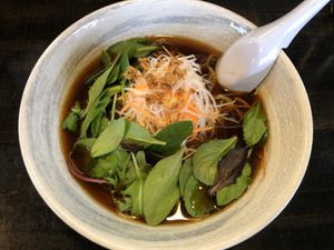 醤油ラーメン at Kenju Kitchen in Tsukuba