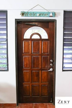 Entrance at Casa Bianca in Rincon