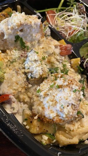 Cajun Pasta   at I-tal Garden in New Orleans