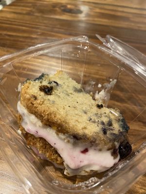 Berry cake   at I-tal Garden in New Orleans