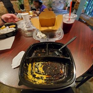 1rst Vegan meal all week that I finished every last bite! at I-tal Garden in New Orleans